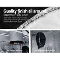 Green Fingers Grow Tent 240x120x200cm Hydroponics Kit Indoor Black