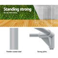 Green Fingers Grow Tent 240x120x200cm Hydroponics Kit Indoor Black