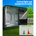 Green Fingers Grow Tent Light Kit 240x120x200cm 4500W LED