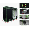 Green Fingers Grow Tent Light Kit 240x120x200cm 4500W LED