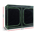 Greenfingers Grow Tent 240x120x200cm 1680D Hydroponics Indoor Plant