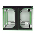 Green Fingers Grow Tent 240x240x200cm Hydroponics System Black