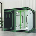 Green Fingers Grow Tent 240x240x200cm Hydroponics System Black