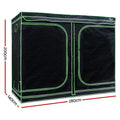 Green Fingers Grow Tent 280x140x200cm Hydroponic Indoor Plant System