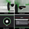 Green Fingers Grow Tent 300x150x200cm Hydroponics Indoor Plant Kit
