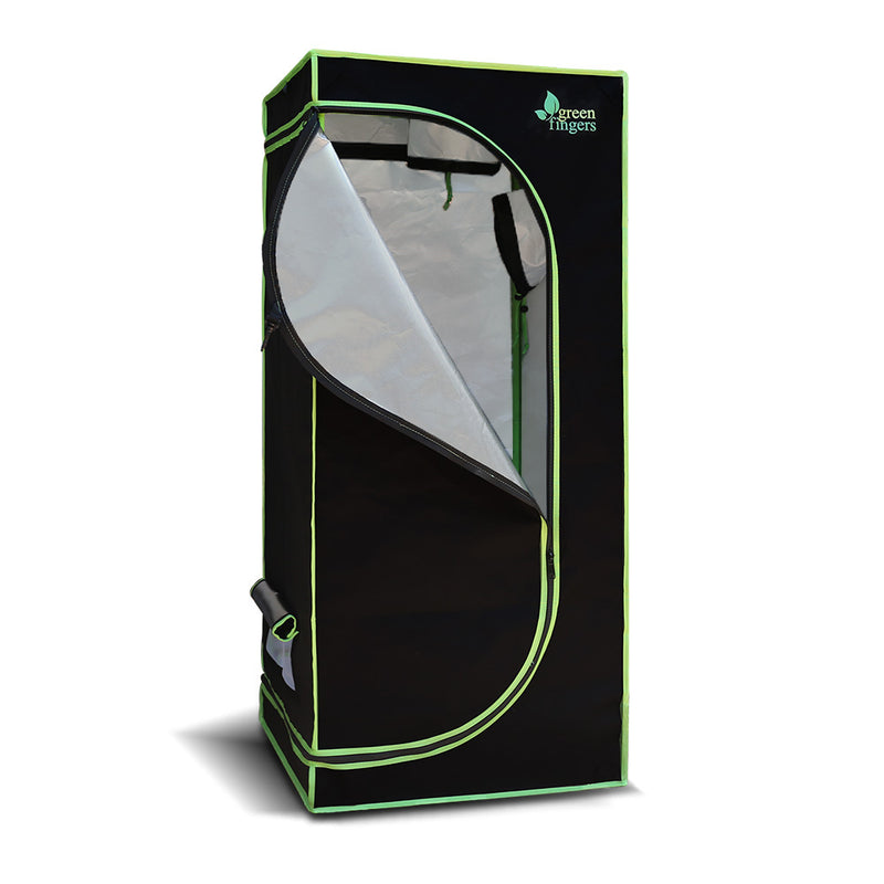 Green Fingers Grow Tent 60x60x140cm Hydroponics Indoor Plant Kit