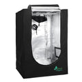 Green Fingers Grow Tent 60x60x90cm Hydroponics Indoor Plant Kit