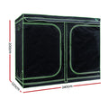 Green Fingers Grow Tent 240x120x200CM 2000W LED 6
