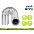 Green Fingers Grow Tent 280x140x200CM 2000W LED Vent Fan Kit