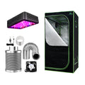 Green Fingers Grow Tent 60x60x140CM 600W LED Light Vent Fan Kit