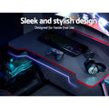 Artiss Gaming Desk Computer 100cm Black