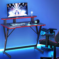 Artiss Gaming Desk Computer 100cm Black