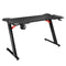Artiss Gaming Desk 120cm LED Light Computer Table