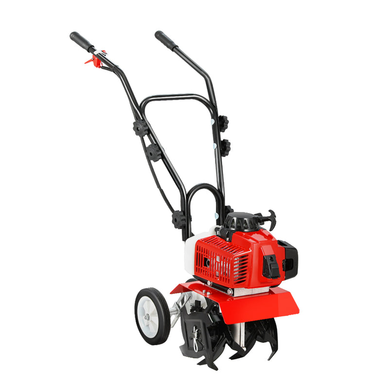 Giantz 63CC Tiller Cultivator Rototiller 4 Blades Soil Plower