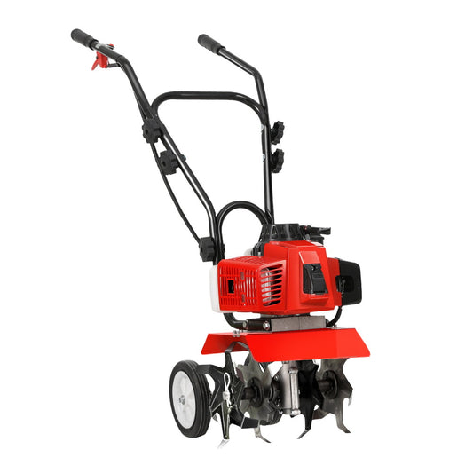 Giantz 63CC Tiller 4 Blade Garden Cultivator Rototiller Soil