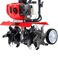 Giantz 65CC Tiller Rototiller 6 Blades Garden Cultivator Soil Hoe