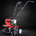 Giantz 65CC Tiller Rototiller 6 Blades Garden Cultivator Soil Hoe