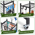 Gardeon Garden Tool Organizer with Wheels Heavy Duty Garage Yard Storage Cart