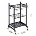 Gardeon Garden Tool Organizer with Wheels Heavy Duty Garage Yard Storage Cart