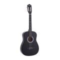 Alpha 38 Inch Acoustic Guitar Full Size Classical Cutaway Nylon String Black