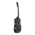 Alpha 38 Inch Acoustic Guitar Full Size Classical Cutaway Nylon String Black
