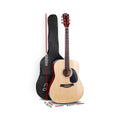 Alpha 41 Inch Acoustic Guitar Dreadnought Steel String Wood