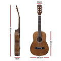 Alpha 31 Inch Steel String Acoustic Guitar Portable