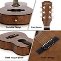 Alpha 31 Inch Steel String Acoustic Guitar Portable