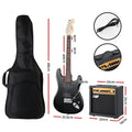 Alpha Electric Guitar 20W Amplifier Black Music String Instrument