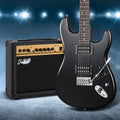 Alpha Electric Guitar 20W Amplifier Black Music String Instrument