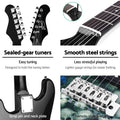 Alpha Electric Guitar 20W Amplifier Music String Instrument