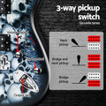 Alpha Electric Guitar 20W Amplifier Music String Instrument