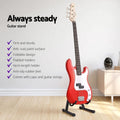 Alpha Electric Guitar 47 Inch Bass Kit 40W Amplifier Stand