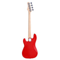 Alpha Electric Guitar Bass 47in Red