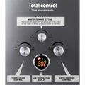 Devanti Portable Gas Water Heater LPG 12L Grey With Pump