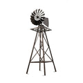Garden Windmill 120cm Metal Outdoor Decor Ornamental
