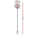 Gardeon Garden Windmill Metal Double Wind Spinner Outdoor Lawn Decor 190cm