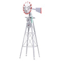 Garden Windmill 4FT 146cm Metal Outdoor Ornament Decor