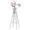Garden Windmill 8FT 245cm Metal Outdoor Ornament Decor