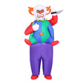 Inflatable Clown Costume Adult Blow Up Party Fancy Dress Halloween