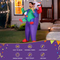 Inflatable Clown Costume Adult Blow Up Party Fancy Dress Halloween