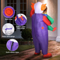 Inflatable Clown Costume Adult Blow Up Party Fancy Dress Halloween