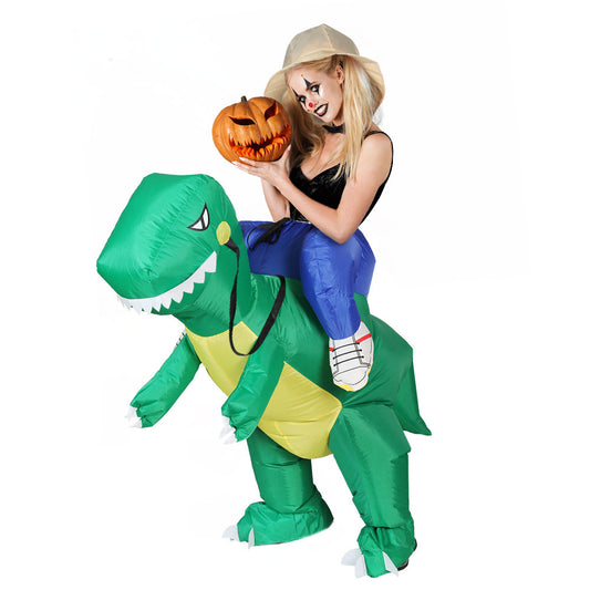 Inflatable Dinosaur Costume Adult Blow Up Party Fancy Dress Halloween