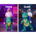 Inflatable Dinosaur Costume Adult Blow Up Party Fancy Dress Halloween