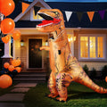 Adult Inflatable T-Rex Dinosaur Costume Blow Up Fancy Dress