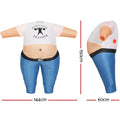 Inflatable Samson Costume Adult Blow Up Halloween Fancy Dress Party