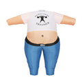 Inflatable Samson Costume Adult Blow Up Halloween Fancy Dress Party