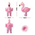 Inflatable Costume Ride On Flamingo Adult Party Suit Pink One Size