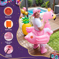 Inflatable Costume Ride On Flamingo Adult Party Suit Pink One Size