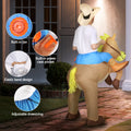 Inflatable Cowboy Costume Adult Blow Up Party Fancy Dress Halloween